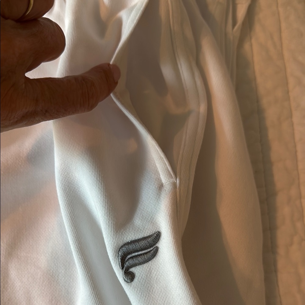 Fabletics White Track Pants - Picture 6 of 8